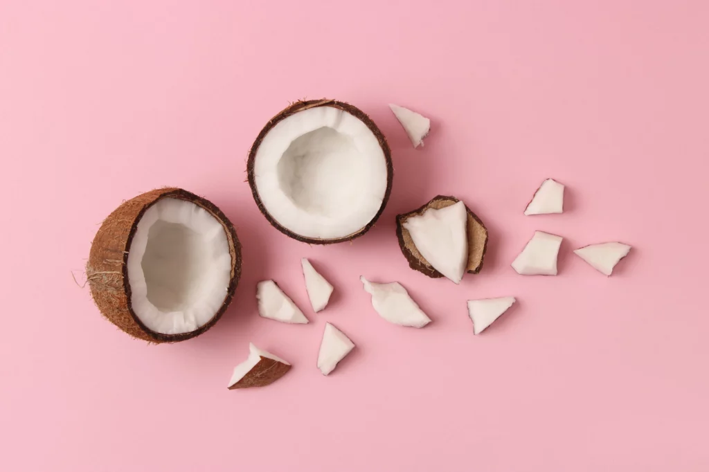 Cut Up Coconut Wayfz Coconut Healthy Snack Cracker