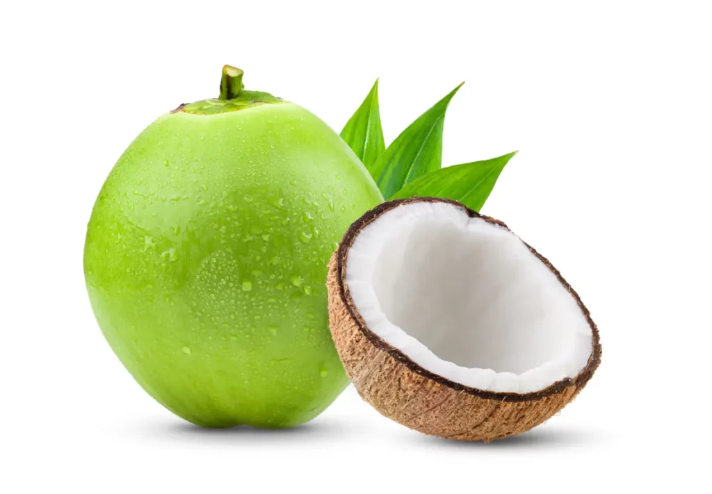 Pear with a Coconut Wayfz Coconut Crackers